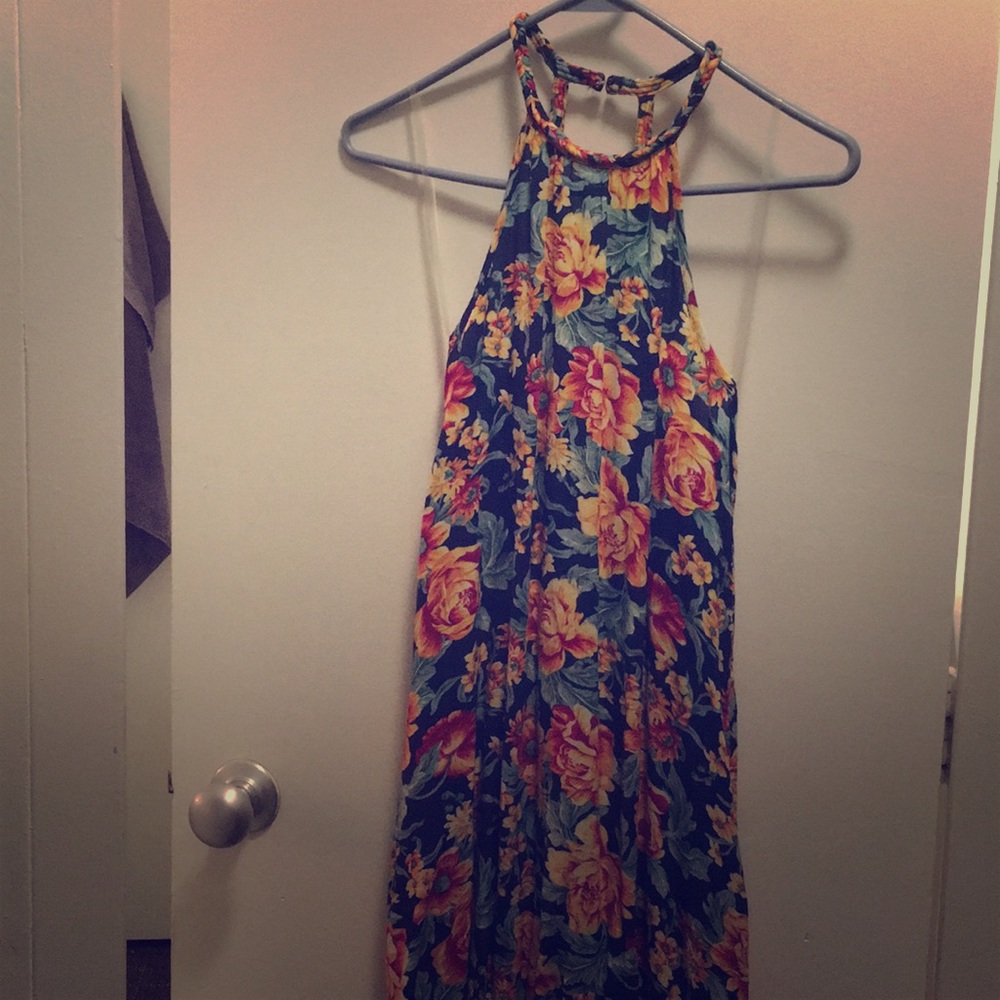 American Eagle Flower Patterned Sundress